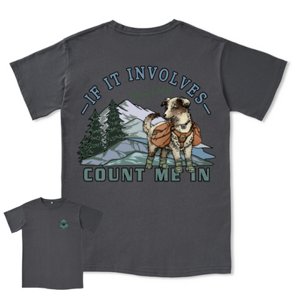 Hiking & Dogs Adventure Tee