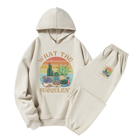 Freeleaf What the Fucculent Unisex Fleece Suit