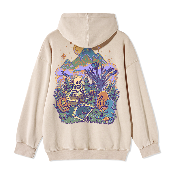 Freeleaf Fairy Tale Halloween Unisex Fleece Full-Zip Hoodie