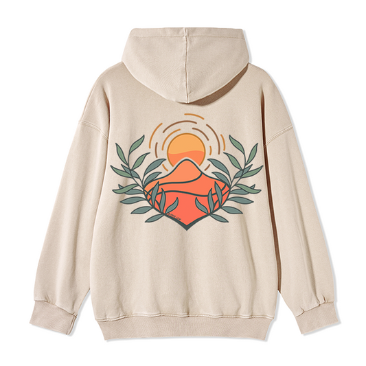 freeleafoasis-in-the-desert-back-printed-unisex-fleece-full-zip-hoodie