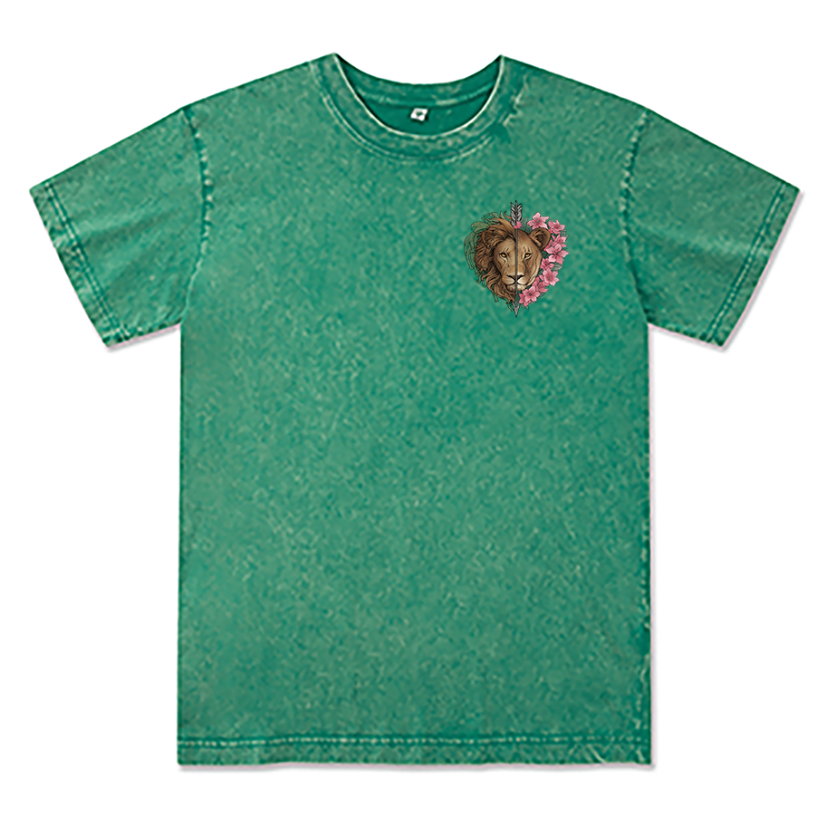 Freeleaf Wild at Heart Love Untamed Unisex Washed Tee