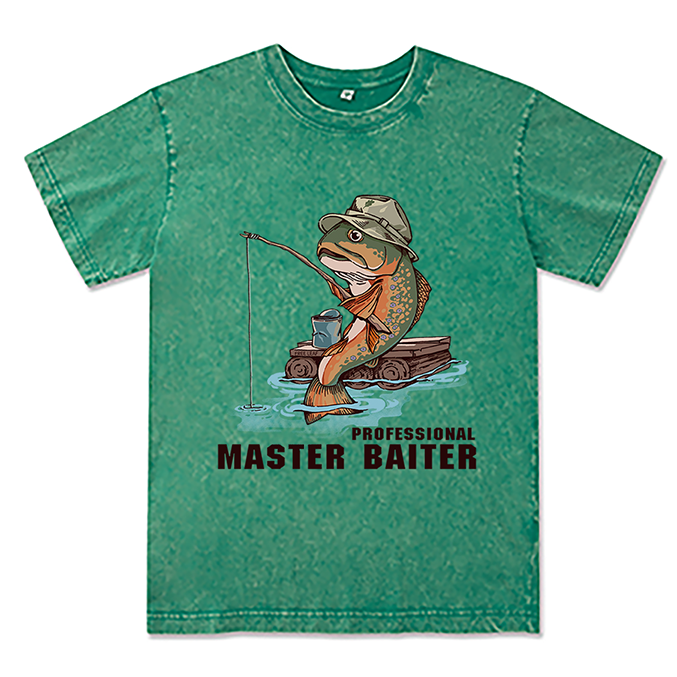 Freeleaf The Master Baiter Unisex Washed Tee