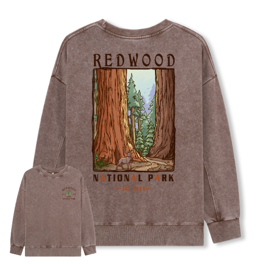 Elk Walk Washed Sweatshirt