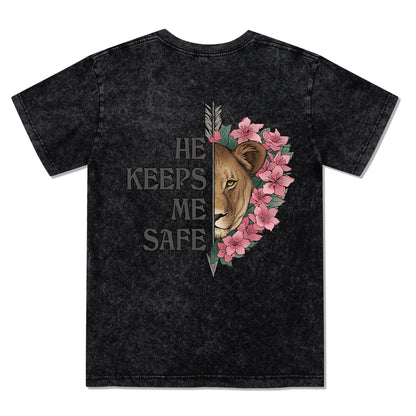 Freeleaf Wild at Heart Love Untamed Unisex Washed Tee