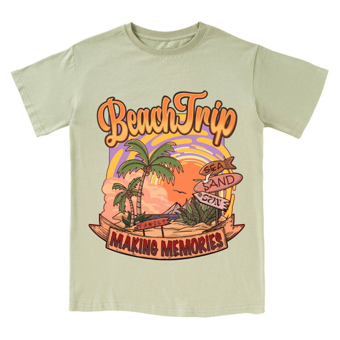 Vacation Front-printed Tee