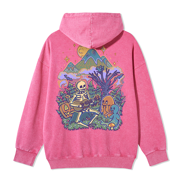 Freeleaf Fairy Tale Halloween Unisex Fleece Full-Zip Hoodie