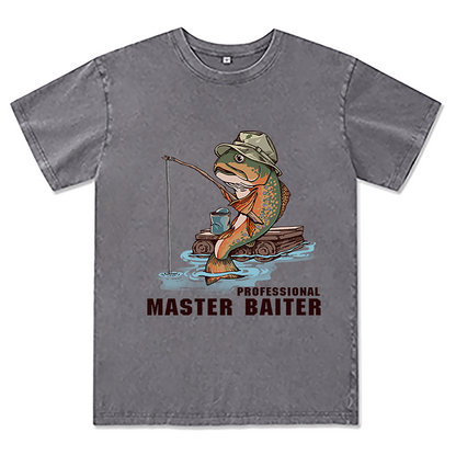 Freeleaf The Master Baiter Unisex Washed Tee