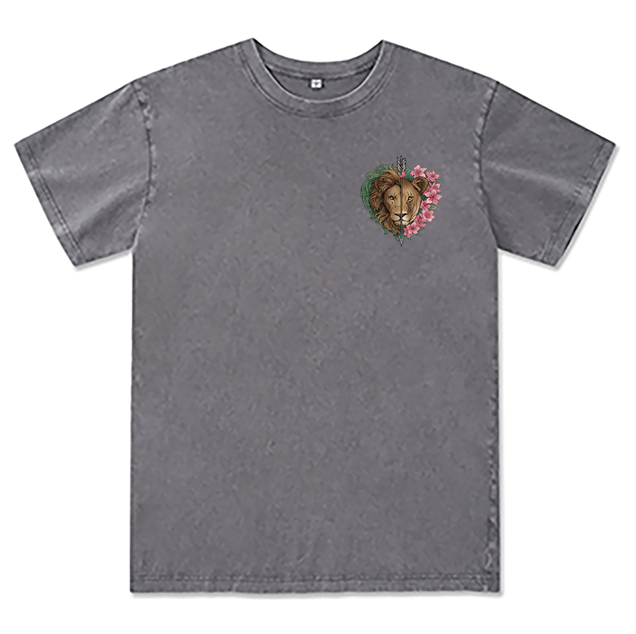 Freeleaf Wild at Heart Love Untamed Unisex Washed Tee