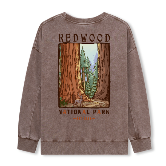 Elk Walk Washed Sweatshirt