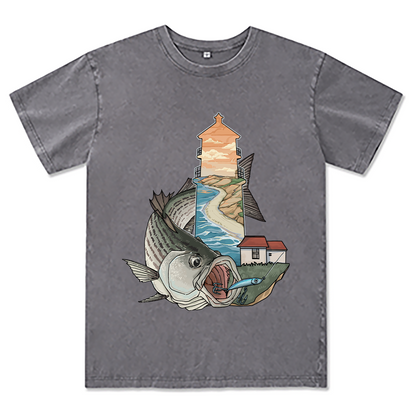 Freeleaf Fishing Radiance Unisex Washed Tee