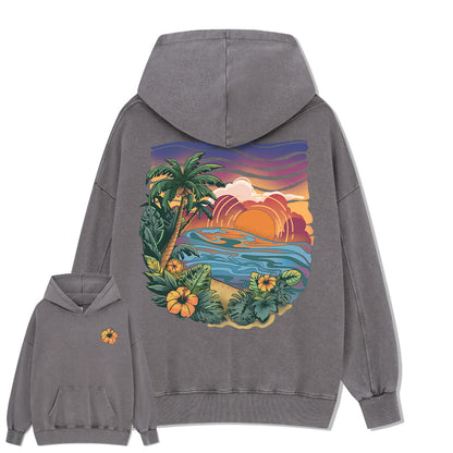 Golden Beach Washed Hoodie