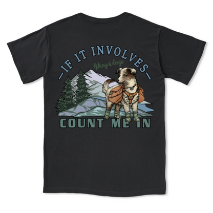 Hiking & Dogs Adventure Tee