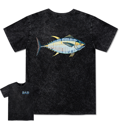 Freeleaf Bluefin Unisex Washed Tee