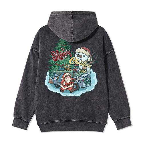 Freeleaf Magical Christmas Eve Unisex Fleece Full-Zip Hoodie