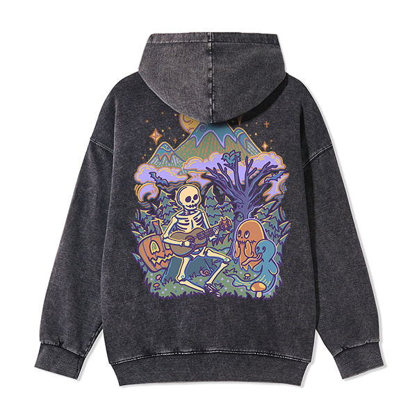 Freeleaf Fairy Tale Halloween Unisex Fleece Full-Zip Hoodie