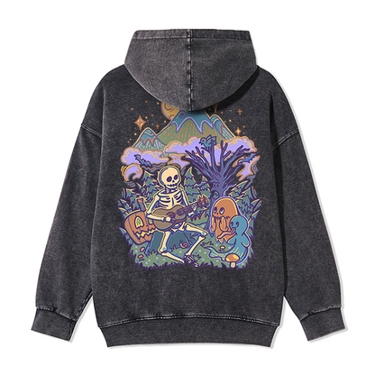 Freeleaf Fairy Tale Halloween Unisex Fleece Full-Zip Hoodie