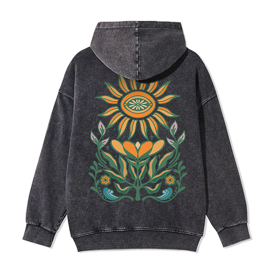 freeleaf-sunflower-back-printed-unisex-nature-inspired-fleece-full-zip-hoodie