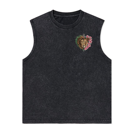 Freeleaf Wild at Heart Love's Serenade Unisex Washed Tank Tops