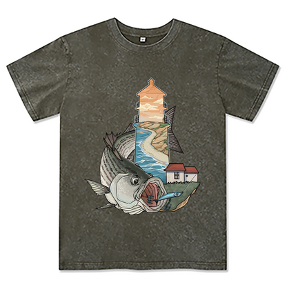 Freeleaf Fishing Radiance Unisex Washed Tee