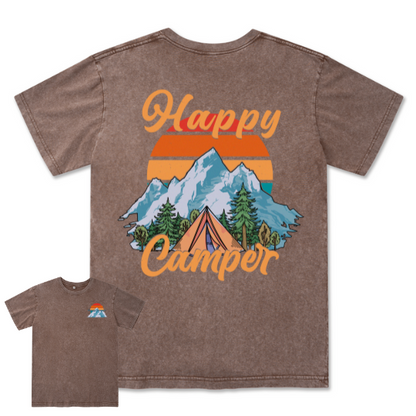 Happy Camper Washed Tee