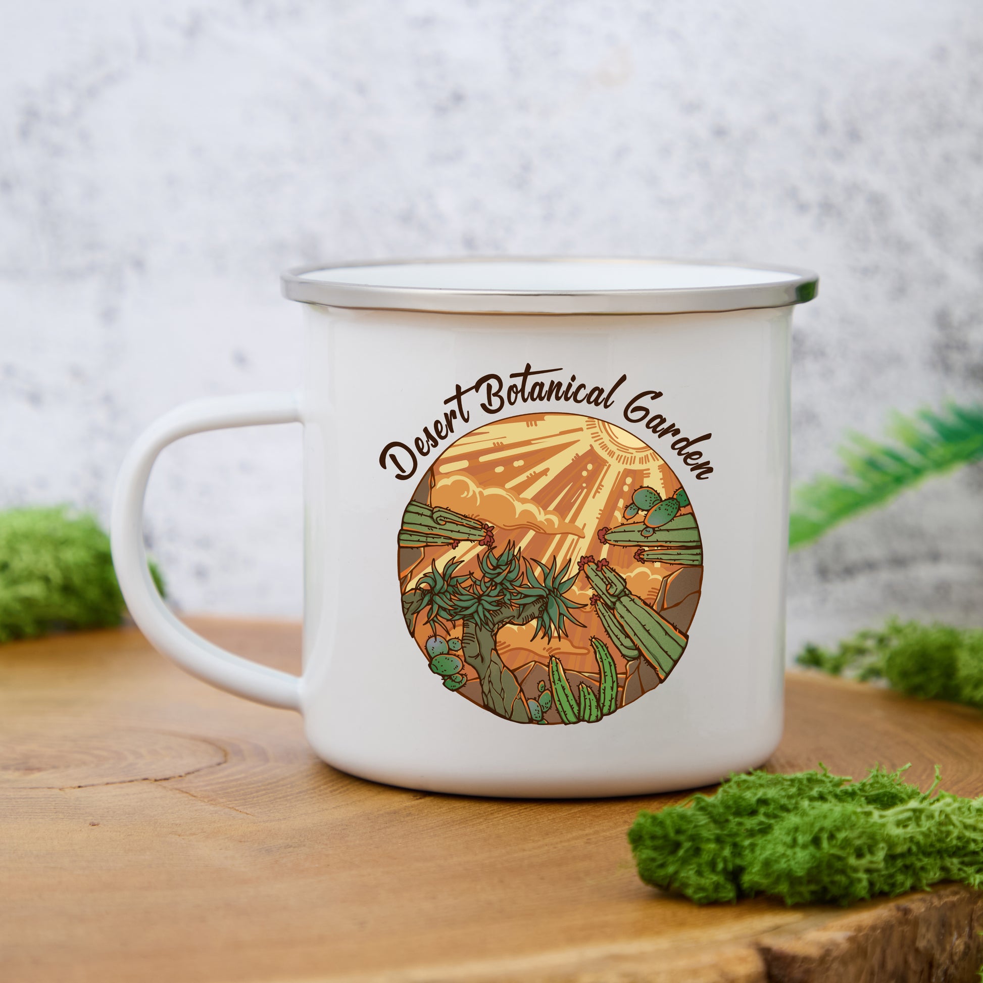 Freeleaf Desert Park Enamel Mug