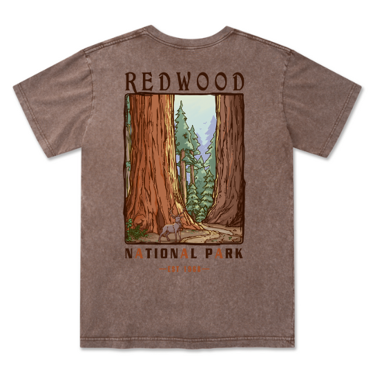 Elk Walk Washed Tee