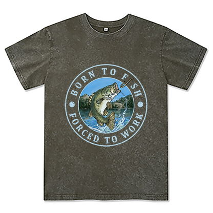 Freeleaf The Leap of Clear Lake Unisex Washed Tee