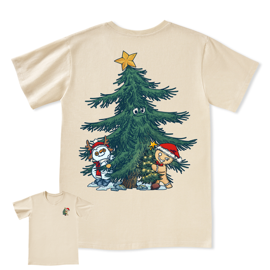 Merry Christmas V-neck Tee