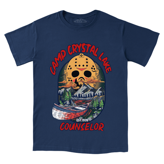 Camp Crystal Lake T shirt Front Print