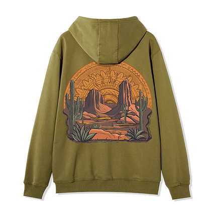 freeleaf-golden-desert-unisex-fleece-full-zip-hoodie