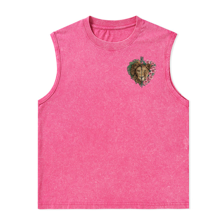 Freeleaf Wild at Heart Love's Serenade Unisex Washed Tank Tops