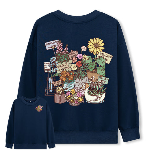 Freeleaf Flourishing Garden Nature Inspired Unisex Sweatshirt