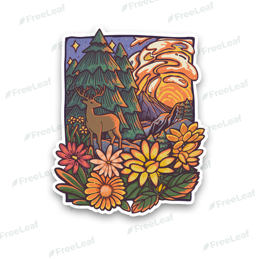 wander-in-forest-sticker