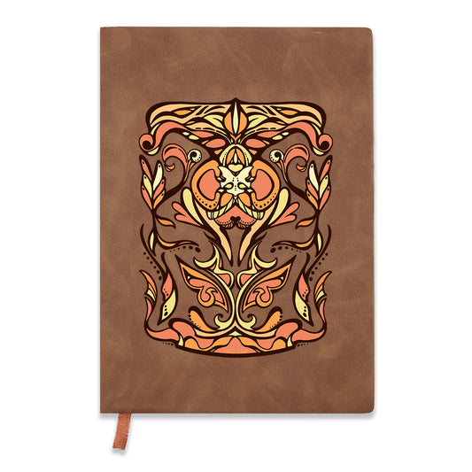 Freeleaf Golden Glow Vintage Leather Journal Notebook