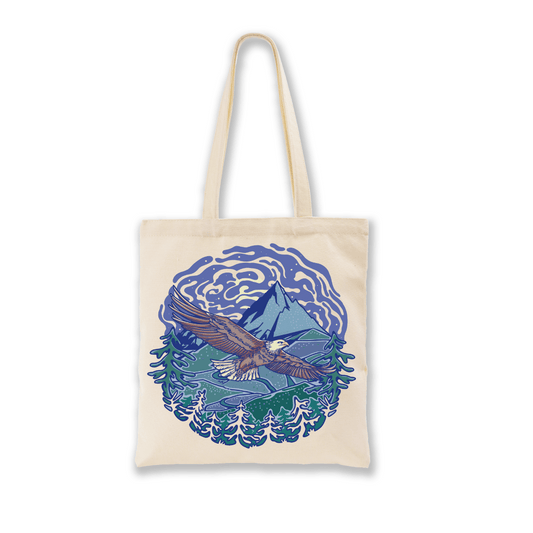 freeleaf-yellowstone-national-park-tote-bag