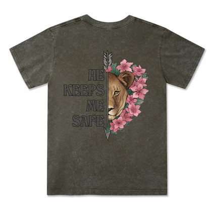 Freeleaf Wild at Heart Love Untamed Unisex Washed Tee