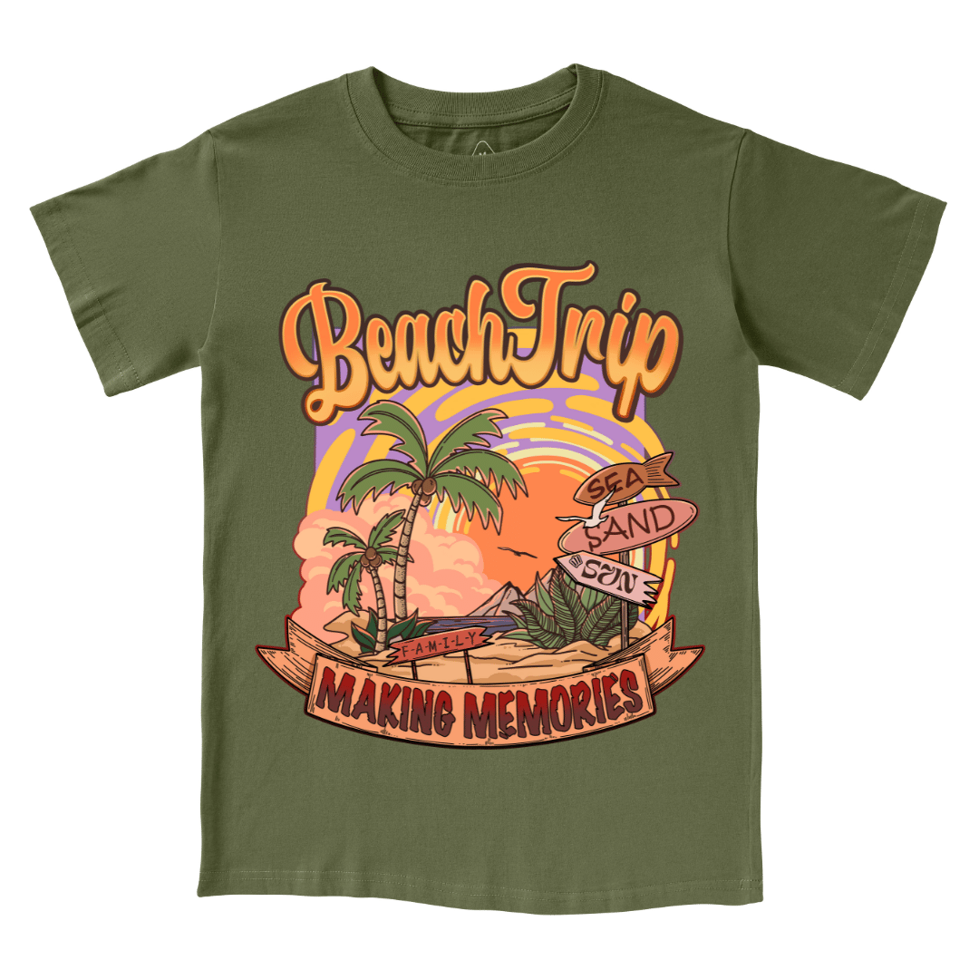 Vacation Front-printed Tee