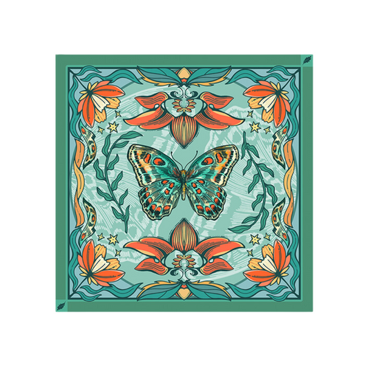 Freeleaf Floral Butterfly Bandana