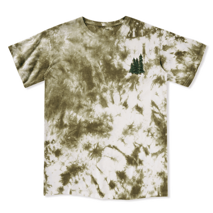 Adventure Awaits Tie Dye Tee