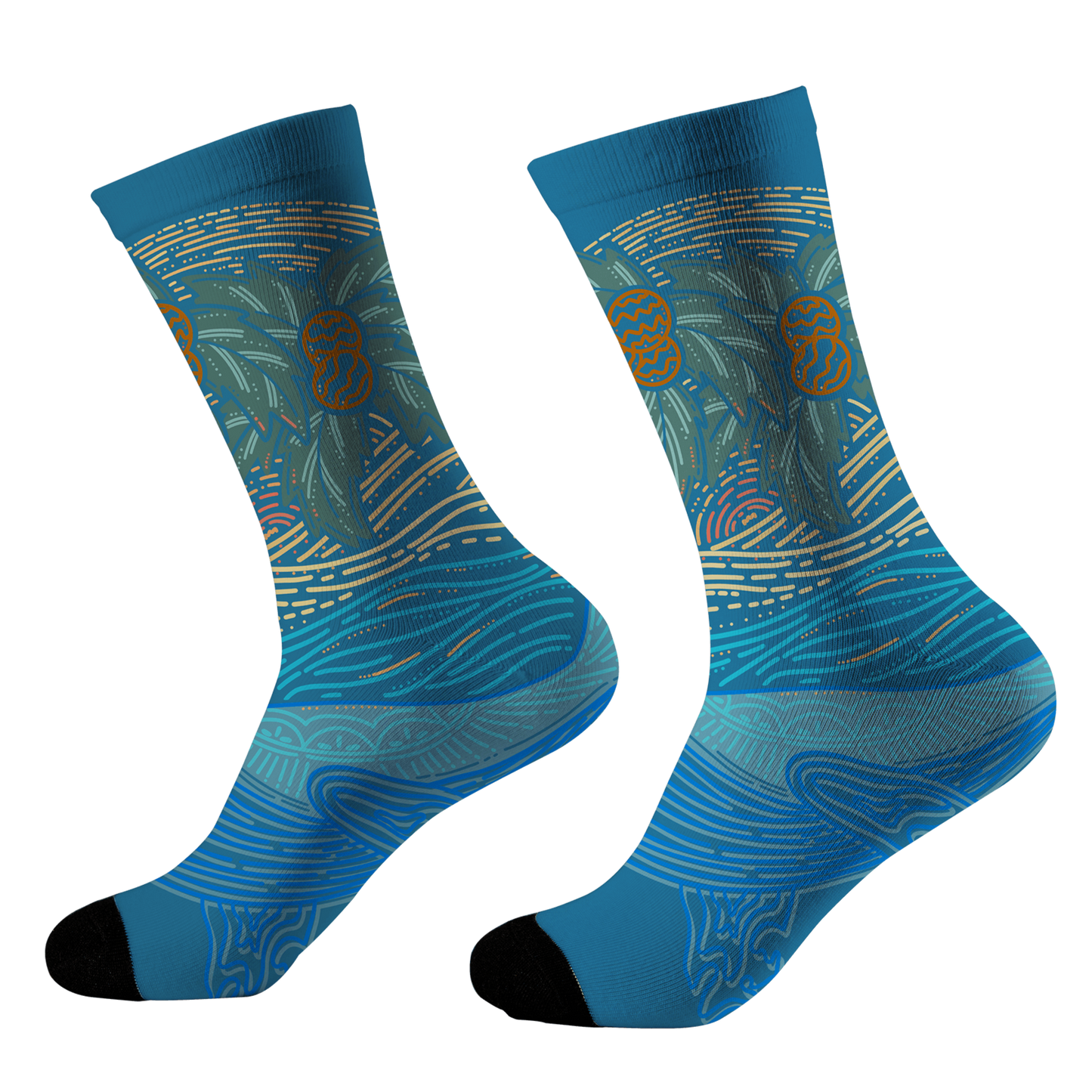 Striated Whale Sock