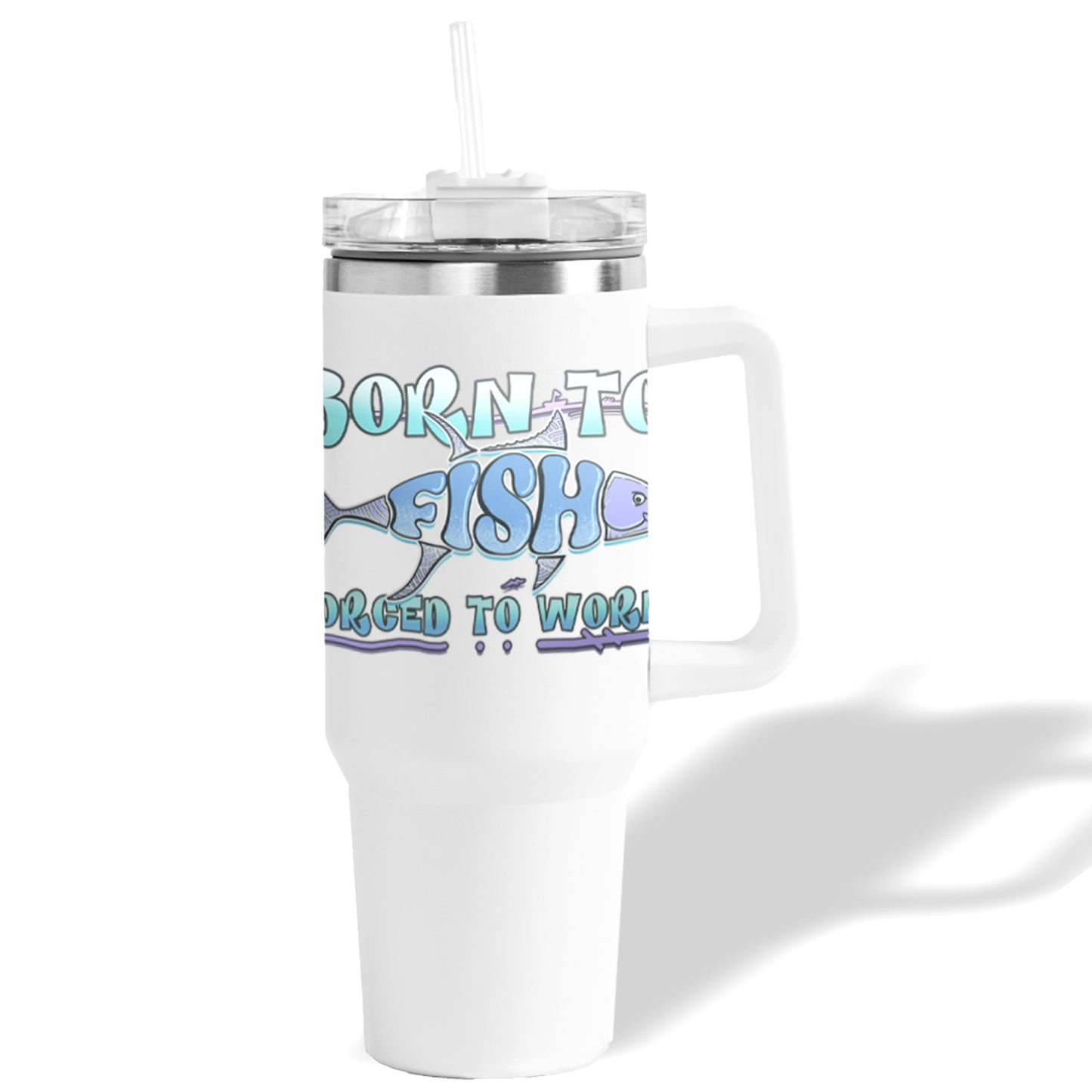 Freeleaf Born To Fish Tumbler