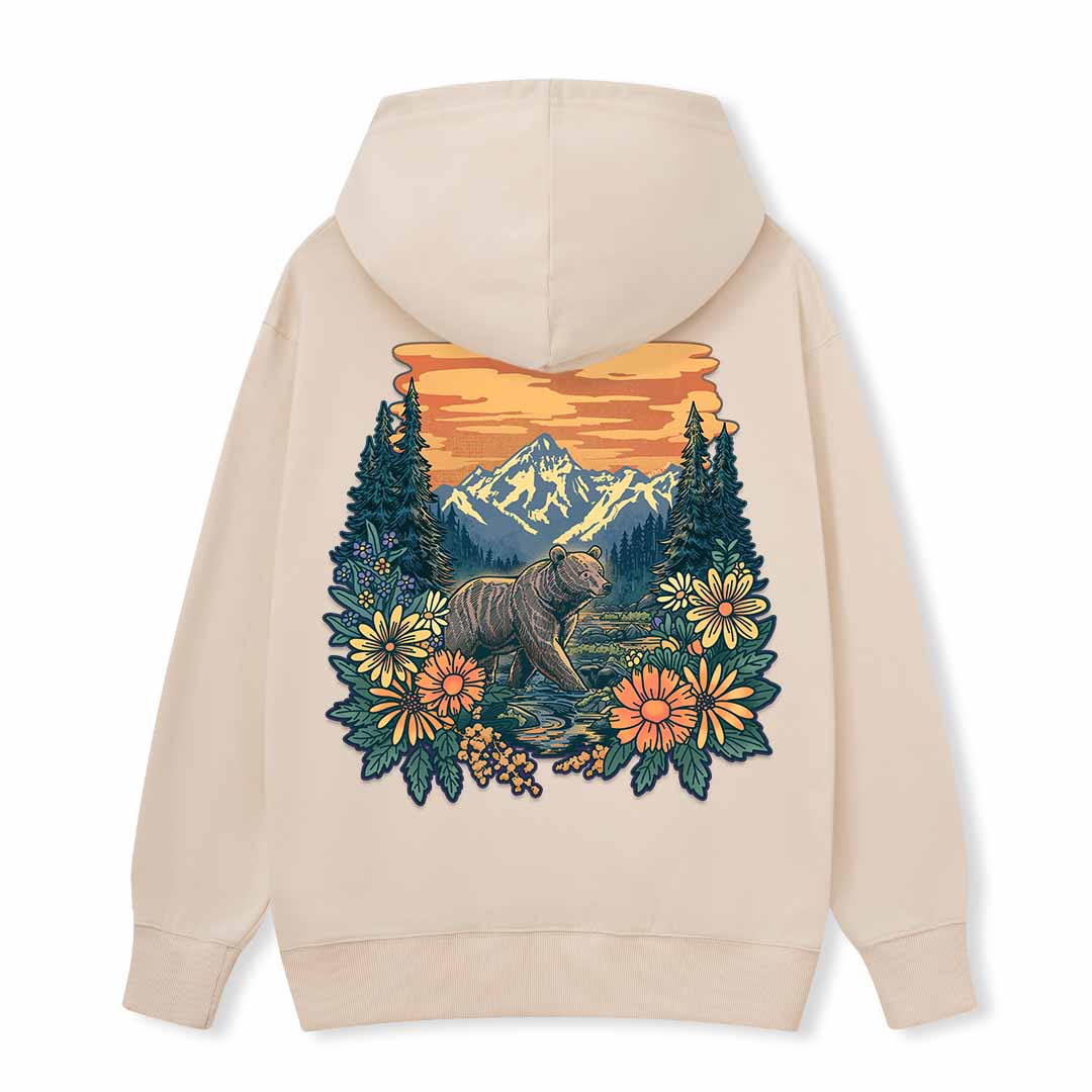 Go Into Nature Back-printed Hoodie