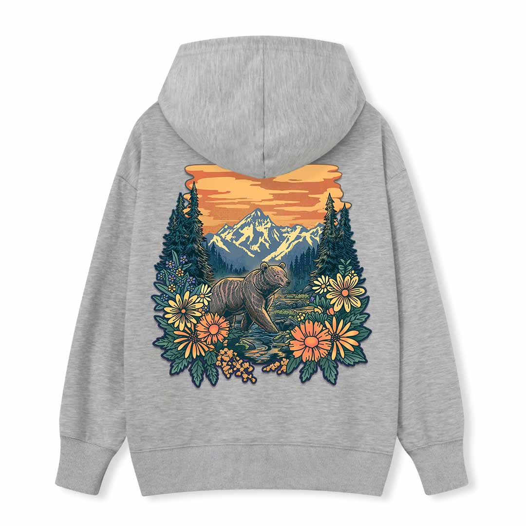 Go Into Nature Back-printed Hoodie