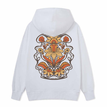 Spring Flower Back-printed Hoodie