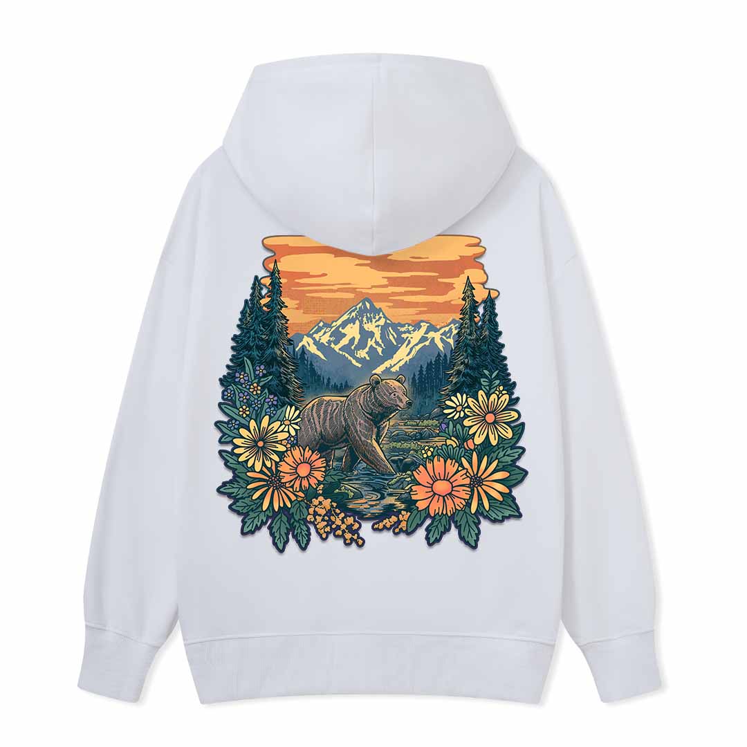 Go Into Nature Back-printed Hoodie