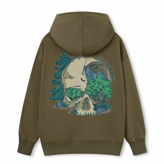 Skull Mountain Back-printed Hoodie