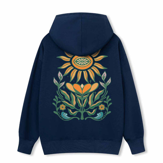 Sunflower Back-printed Hoodie