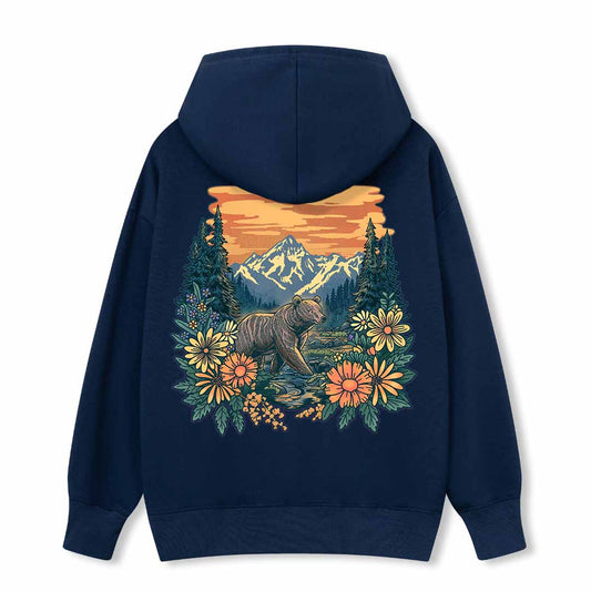 Go Into Nature Back-printed Hoodie