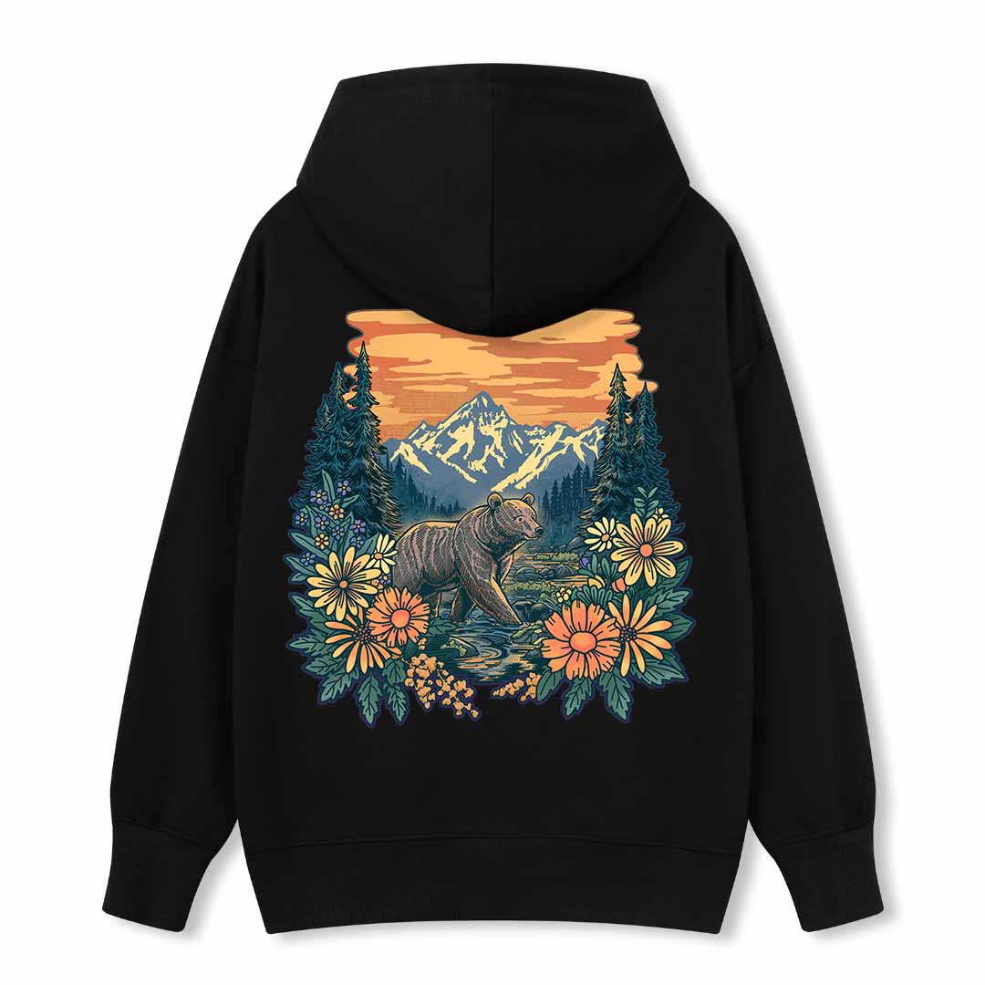 Go Into Nature Back-printed Hoodie