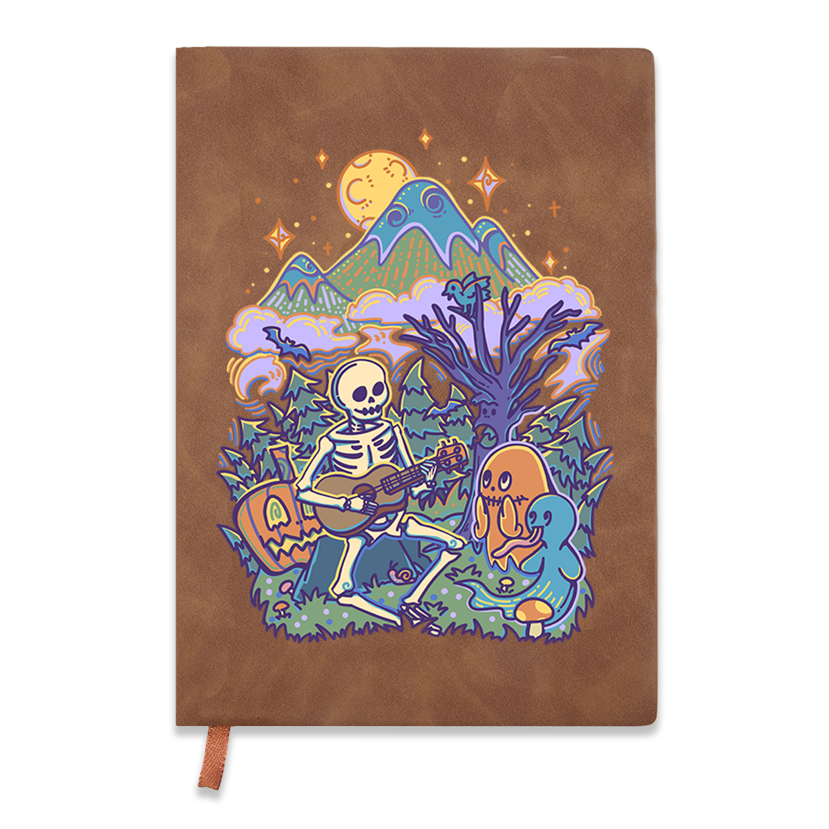 Freeleaf Fairy Tale Halloween Vintage Leather Notebook